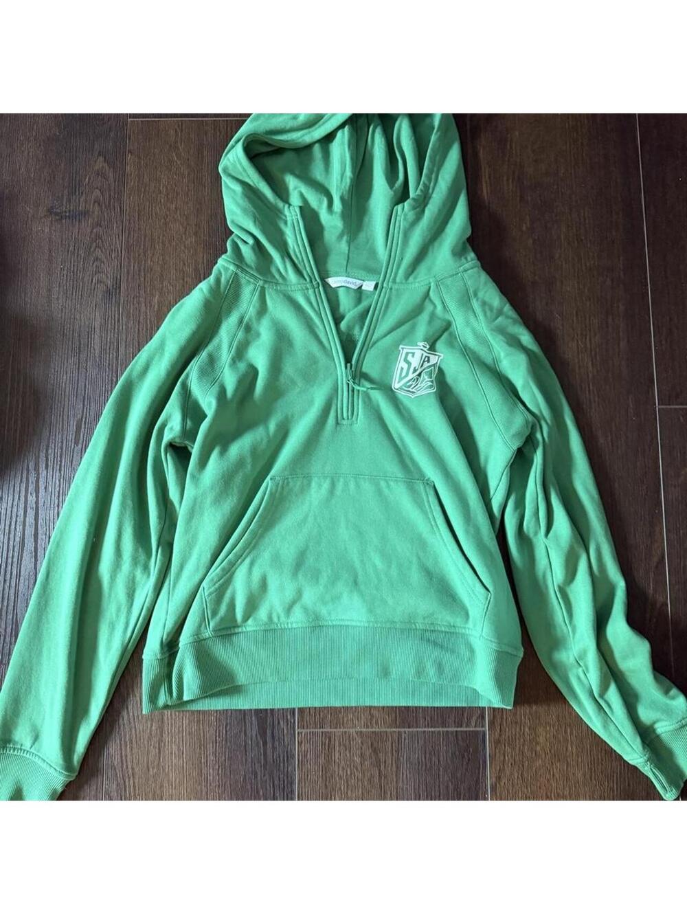 Camp Women's Green Sweatshirt